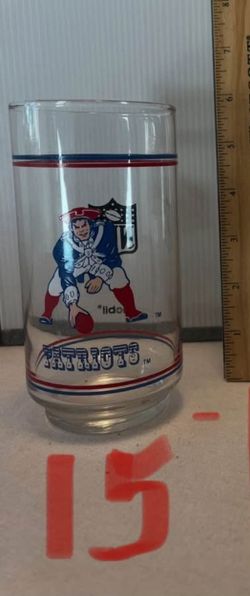 New England Patriots car flag/70s vintage mug
