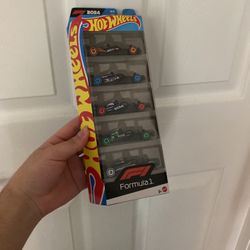 5 Pack Hot Wheels F1