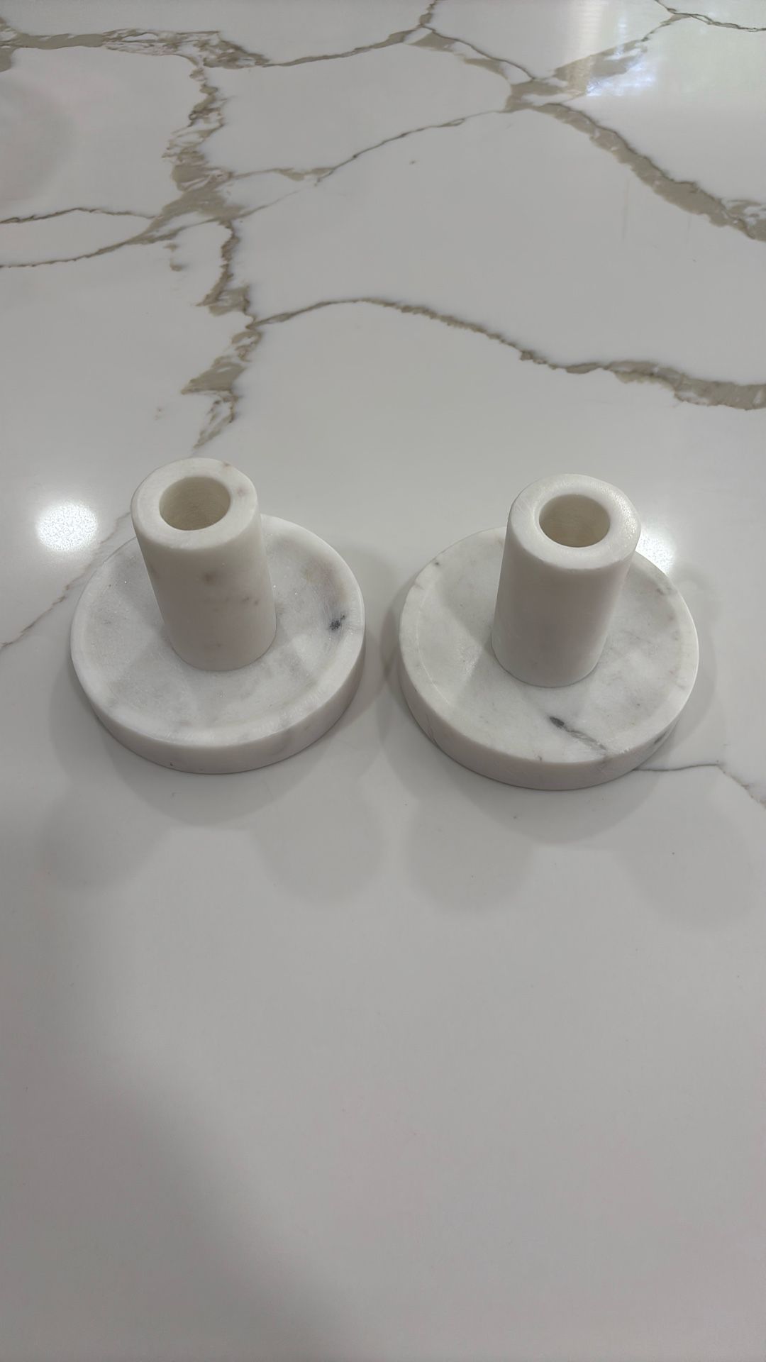 Studio McGee Marble Candle Holders