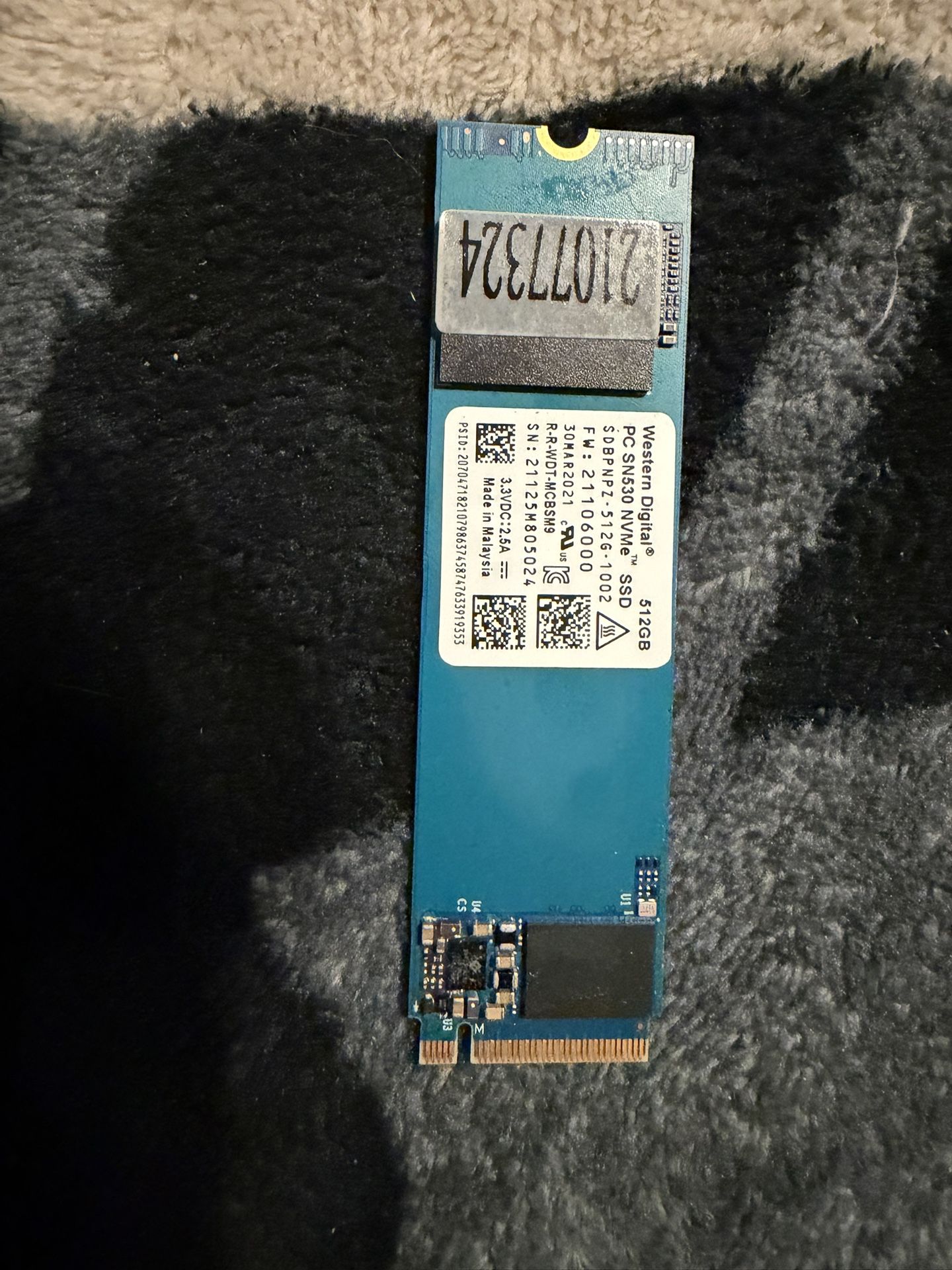 M.2 512Gb SSD