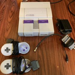 Super Nintendo W 2 Controllers Tested