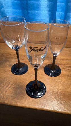 Freixenet Champagne Glasses Set of 3