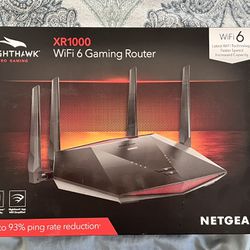 NETGEAR Nighthawk Pro Gaming 6-Stream WiFi 6 Router (XR1000) for Sale in  Hawthorne, CA - OfferUp