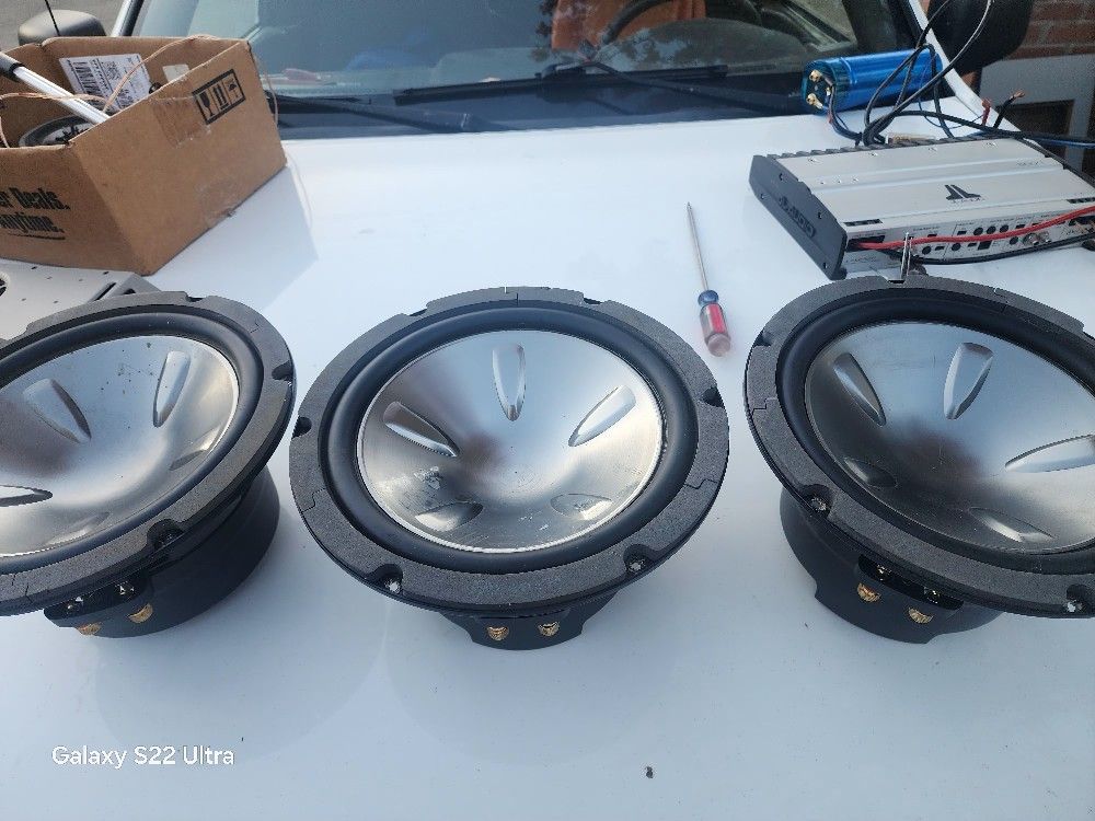 3 10s Pioneer Premier TS-W1040DVC 