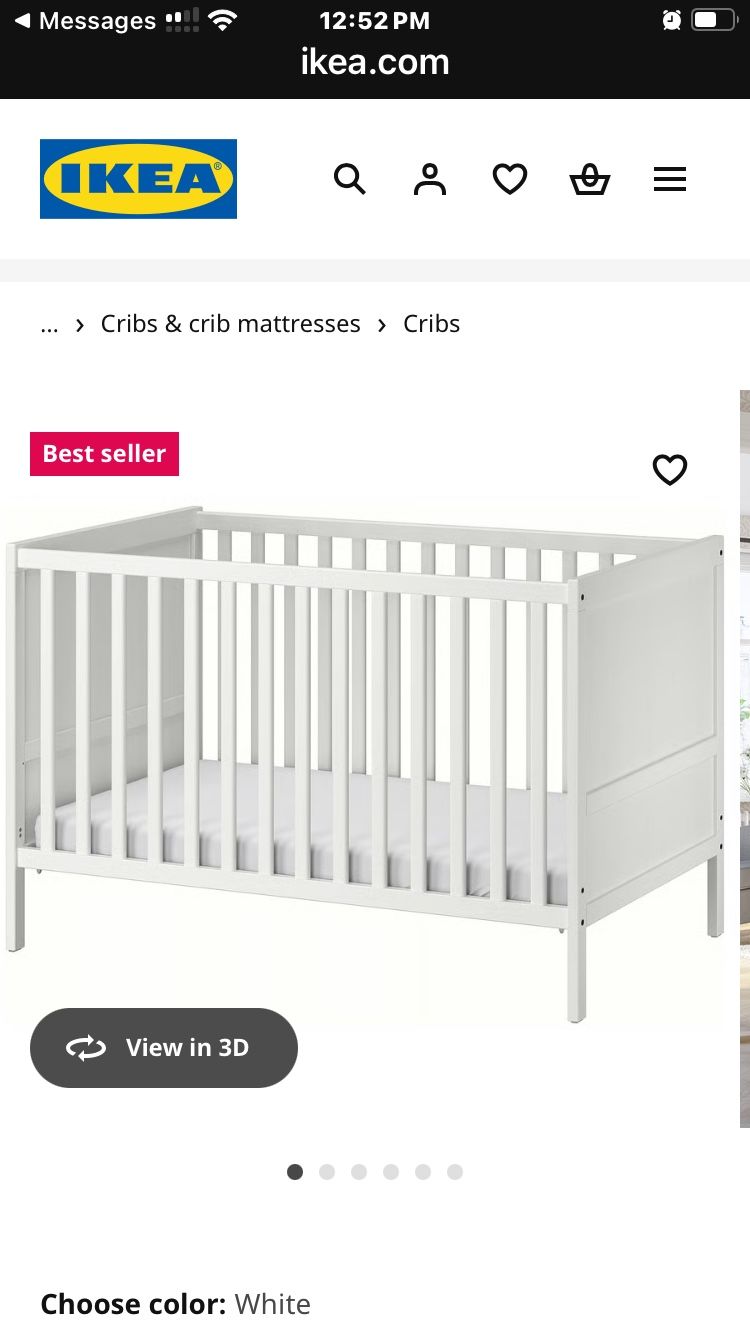Crib With Mattress