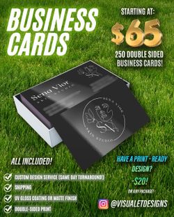 Business Cards (Business Supplies) Printing & Graphic