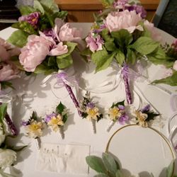 Bridesmaid Bouquets, Buttonair, Flower Girl Ring