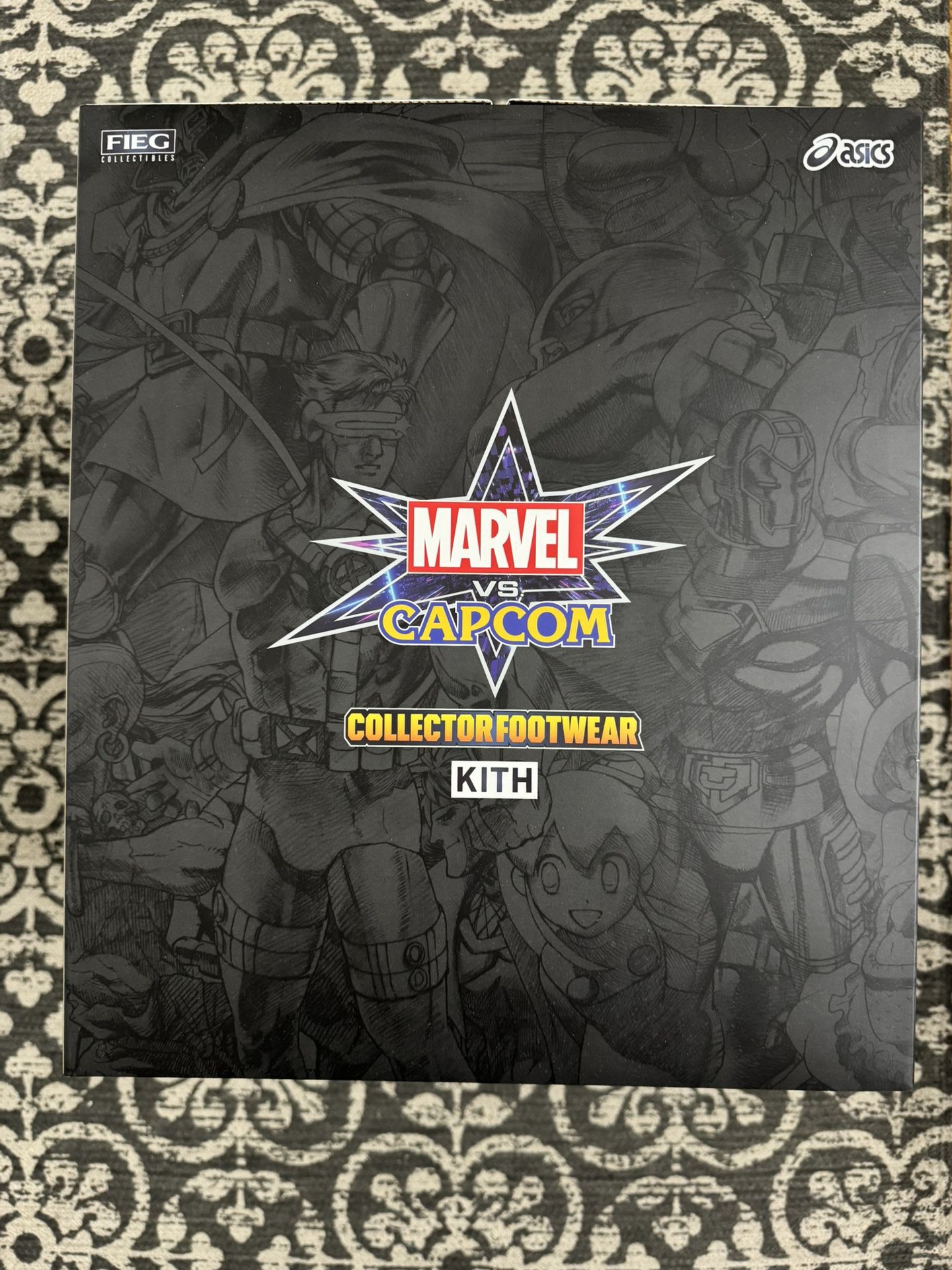 Marvel vs Capcom Kith for ASICS Gel-Nimbus 10.1 Iron Man vs Mega Man Double Box