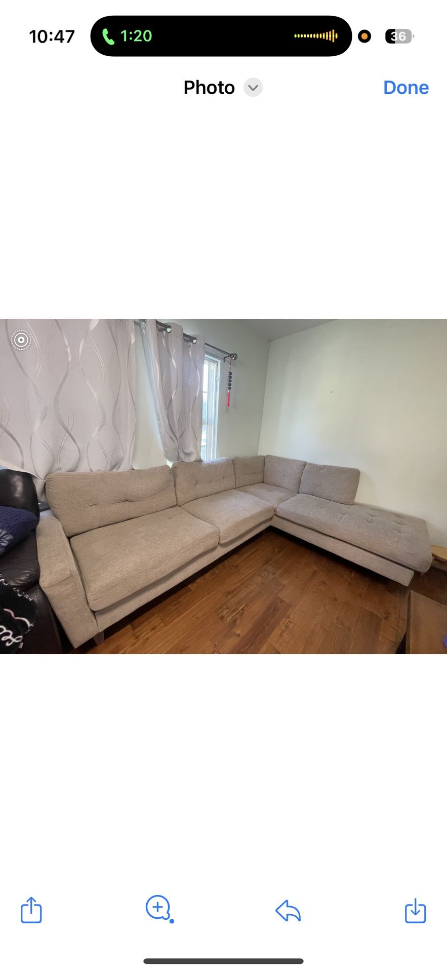 Sofa Pickup Only Used