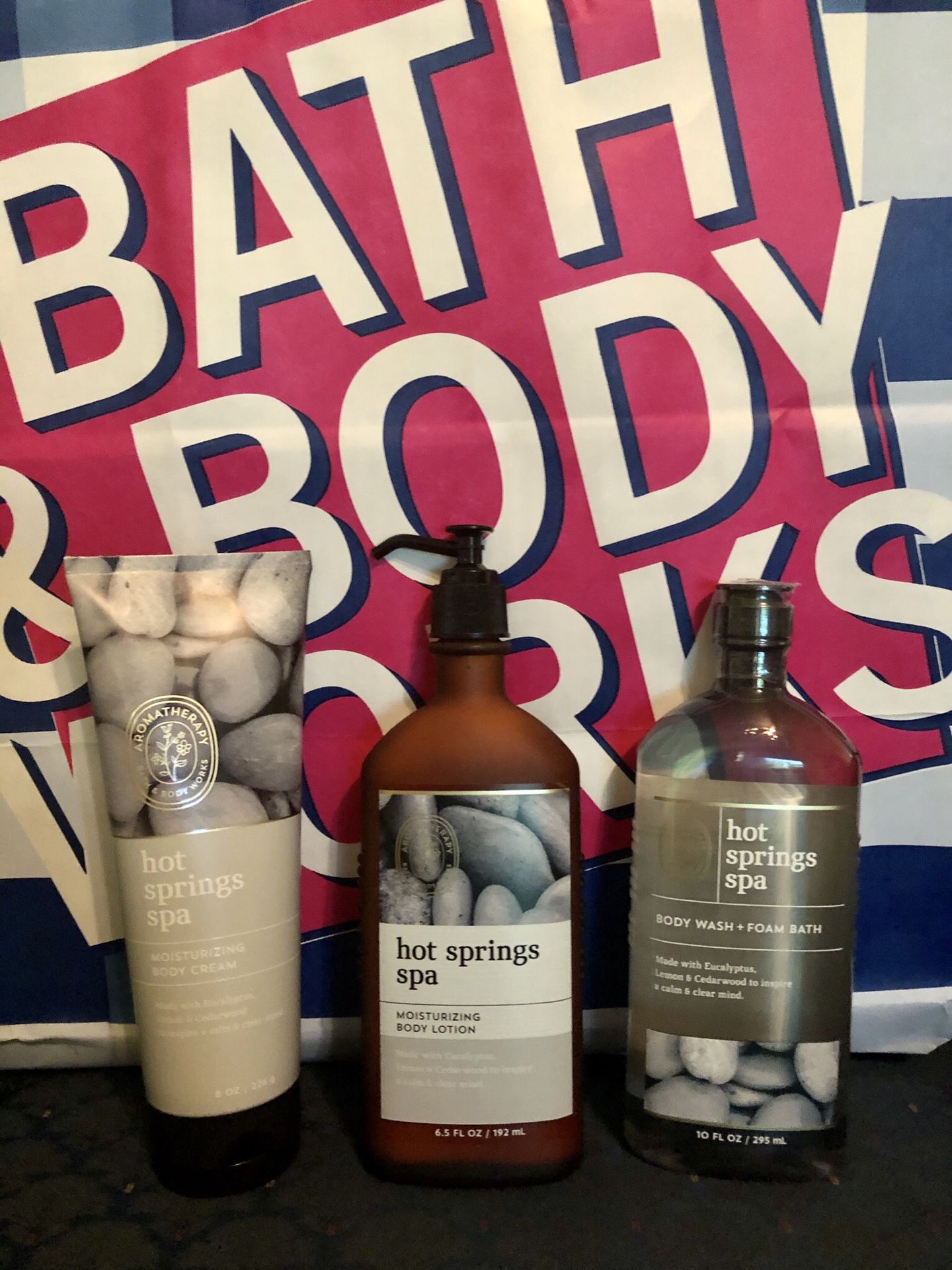 NIB Hot Springs Spa Aromatherapy Set