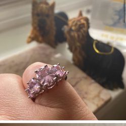 New without tags ring stamped 925 in estimated size 6. Only wore to model in photos.  