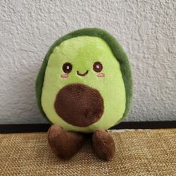 Mini Avocado Plush Keychain