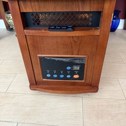 Heater with remote