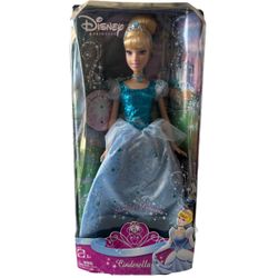 Disney Princess Cinderella Shimmer Princess Doll by Mattel – New in Box