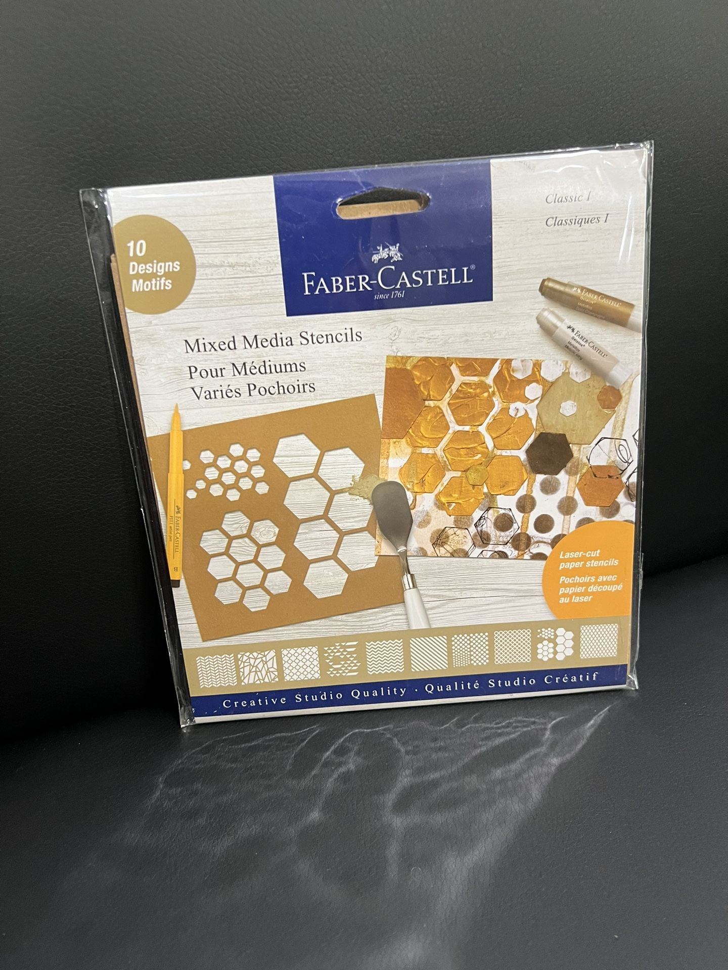 Unopened Fabre & Castell Stencils