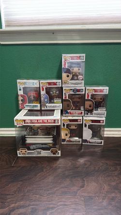 All these Funko Pops