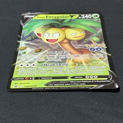🔥Alolan Exeggutor V JUMBO Card🔥