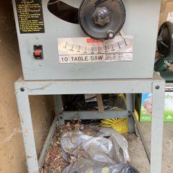 10” Table Saw