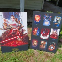 Star Wars Canvas Posters 3ftx2ft