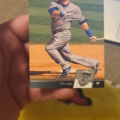 Jake Fox 2010 Upper Deck Baseball Card