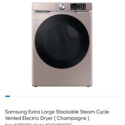 Samsung Dryer - Needs A Control Board