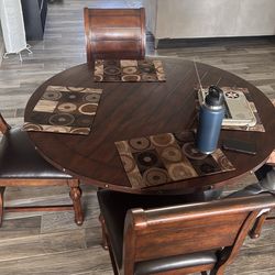 Dining room table (roommate not included)