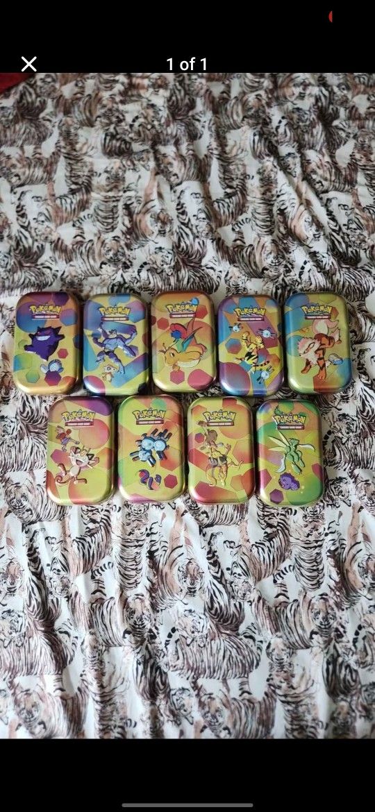 Pokemon 151 Tins
