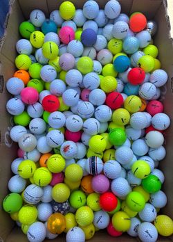 50pcs Mixed Golf Balls.. Perfect for Range and Practice Golf Balls.. In good condition clean and ready to use