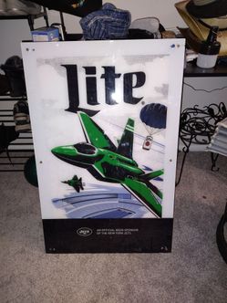 Miller Lite Sign