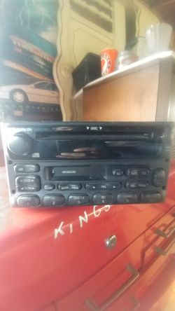 2001 ford f250 factory cd payer
