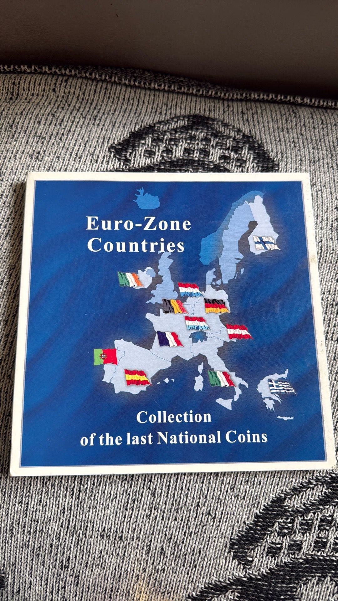 Euro zone countries collection of the last national Coins