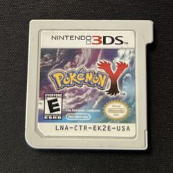 Pokemon Y Version Nintendo 3DS