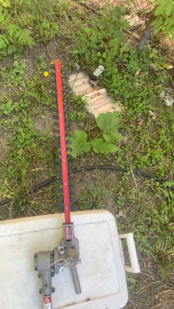 Craftsman hedge trimmer and weed eater combo