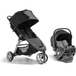 Baby Jogger City Mini 2 Travel System, Jet --- BOTH BOXES FACTORY SEALED -- 2 PC