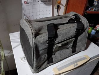 Sherpa Pet Carrier Bag Gray