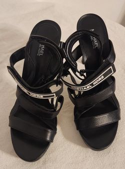 MICHAEL KORS Stiletto Black Heels 8.5 New unused