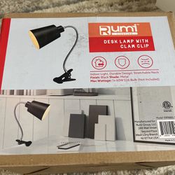 Desk Lamp With Clamp Clip