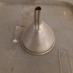A Silver Antique And Vintage Funnel