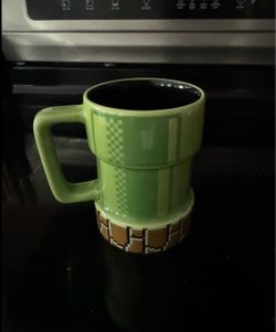 Collectible Retro Mario Pipe 15oz Coffee Mug