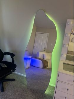 Espejo con luces led