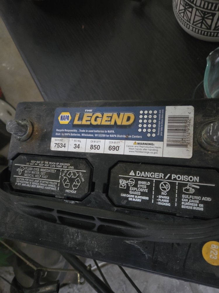 Legend Battery 850 Ca 690 Cca