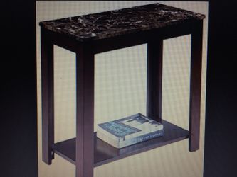 Devon ChairSide Table, Espresso