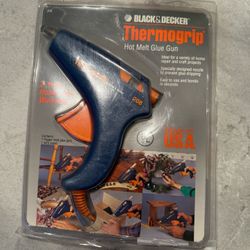 Brand New The Black & Decker ThermoGrip 208 is a classic electric hot glue gun known for its reliable trigger-feed action, often used for crafts and s