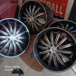 20"blackalloy Rims