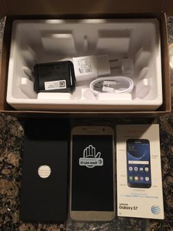 Brand new Att Samsung Galaxy S7 Gold
