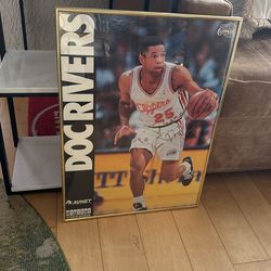 Doc Rivers - Signed Clippers Poster