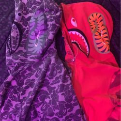 BAPE hoodies