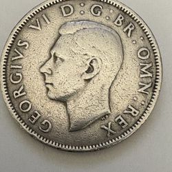 1950 Two Shillings Coin