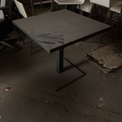 Square Metal Table