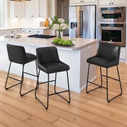 26 Inch Counter Height Bar Stools Set of 3
